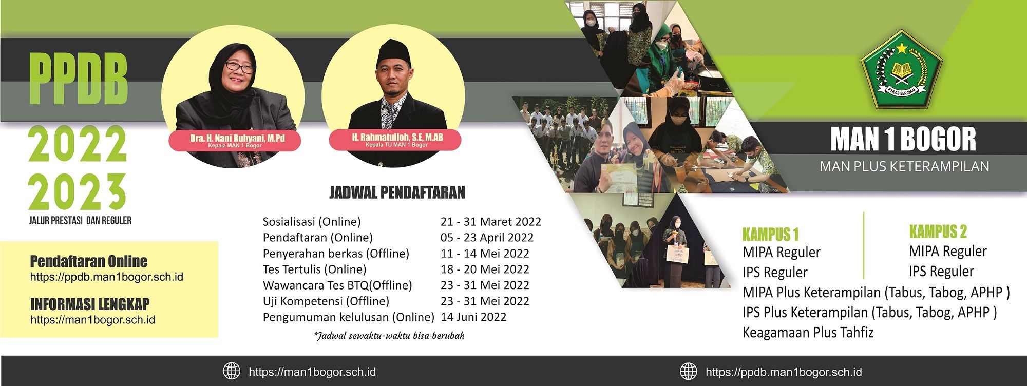 Link Pendaftaran Ppdb Online Man 1 Bogor Tahun Ajaran 2022 2023 Halaman 2