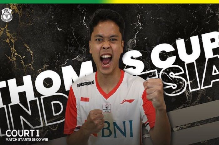 Link nonton final Thomas Cup 2022 Indonesia vs India, siaran langsung di TV mana dan jam berapa dimulai.