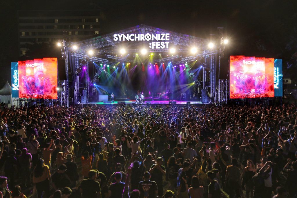 Konser musik Synchronize Fest