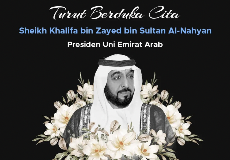 Sheikh Khalifa. (Instagram/@luhut.pandjaitan)