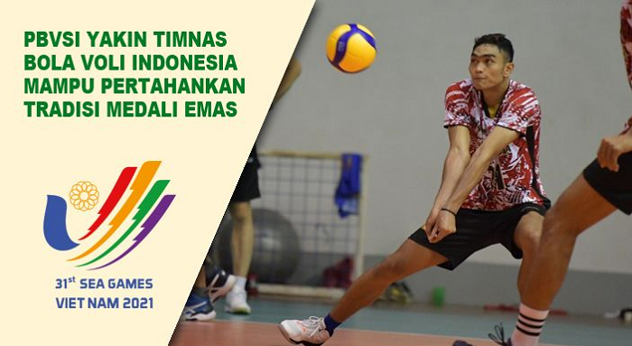 Ilustrasi - Jadwal bola voli Timnas Indonesia SEA Games 2022 putra putri hari ini siaran langsung di TV dan link live streaming.