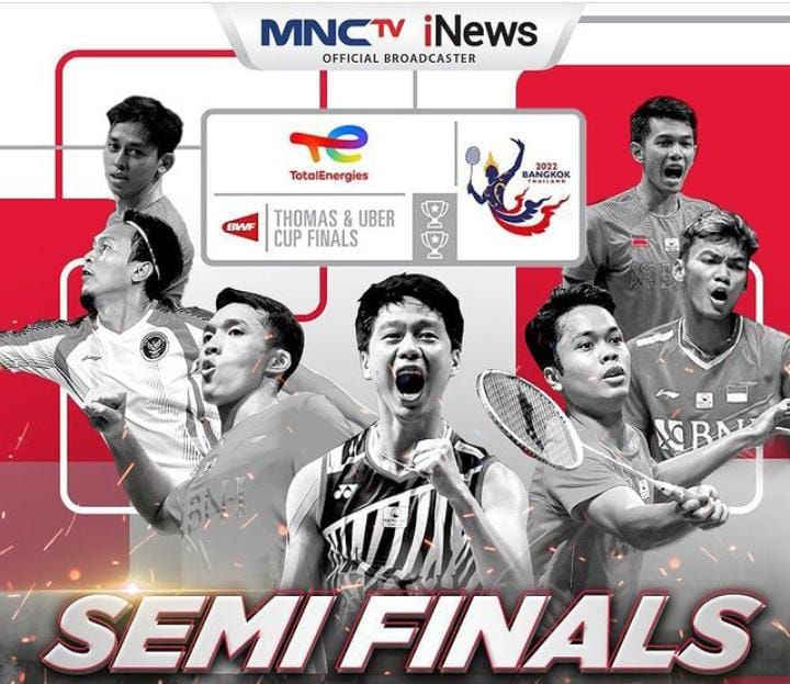 Link Streaming Semifinal Thomas Cup 2022 Indonesia Vs Jepang, Catat Jadwalnya di Sini!