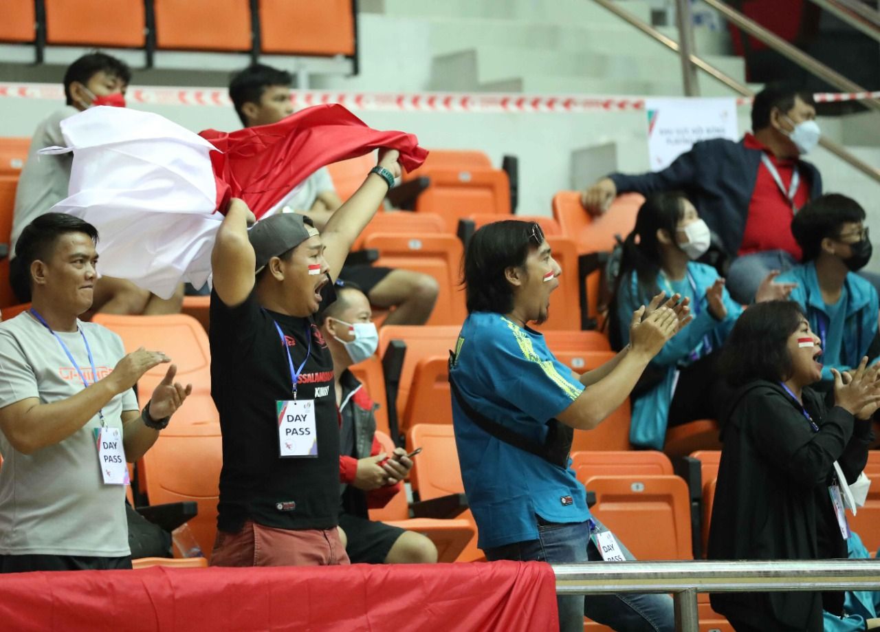Klasemen SEA Games 2022, Indonesia mantab melejit ke peringkat kedua langkahi Malaysia.