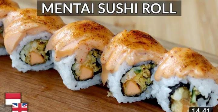 Resep Mentai Sushi Roll Makanan Khas Jepang Ala Chef Devina Hermawan