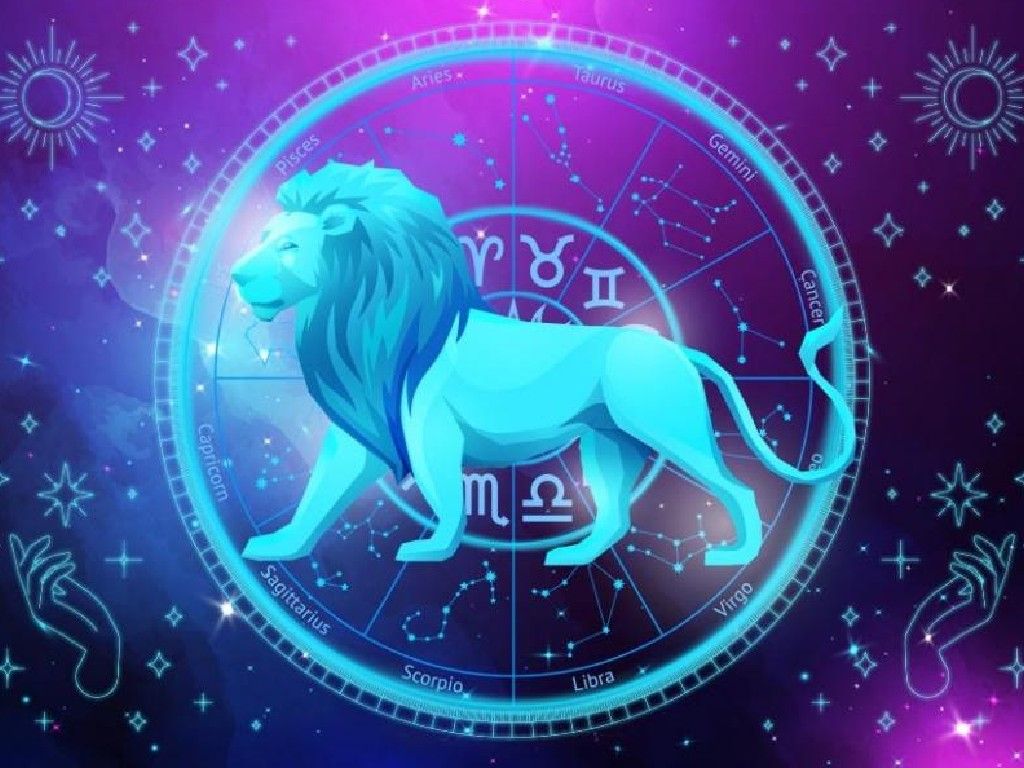 ilustrasi zodiak leo