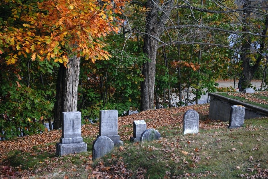 Ездят на кладбище в день рождения умершего