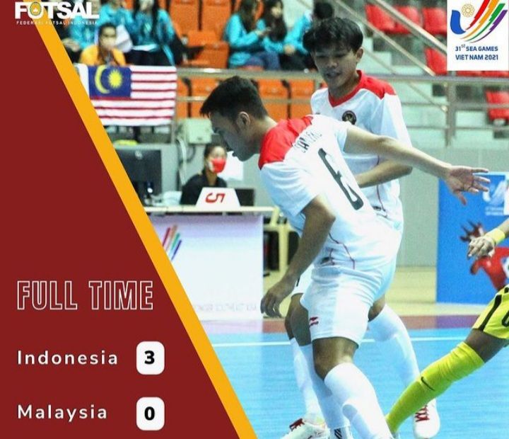 Hasil Futsal Sea Games Hari Ini Senin 16 Mei 2022 Indonesia Vs