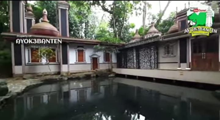 Lokasi wisata religi Batu Quran Kabupaten Pandeglang.