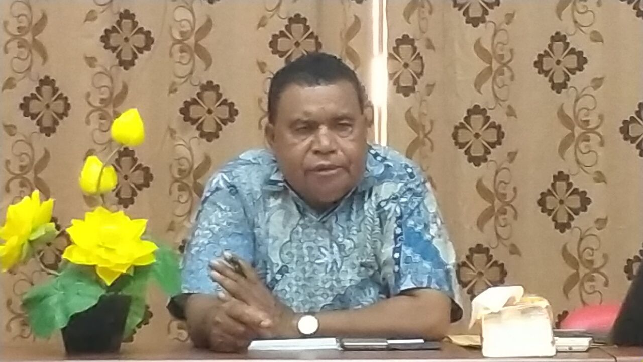 Ketua Umum Panitia KONAS GMKI 2022 Papua, Benyamin Arisoy, SE, M.Si. Richard (PP)