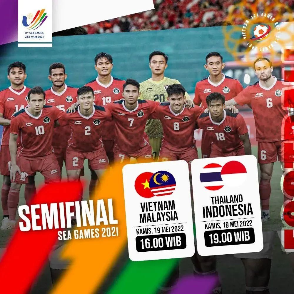 Link Live Streaming Thailand Vs Indonesia Semifinal Sea Games 2022