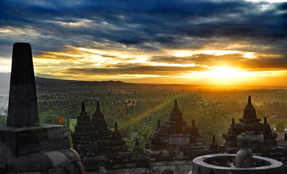 Foto ilustrasi candi Borobudur