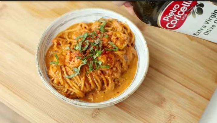 Praktis! Resep dan Cara Membuat Spaghetti Rose Ala Kafe Korea