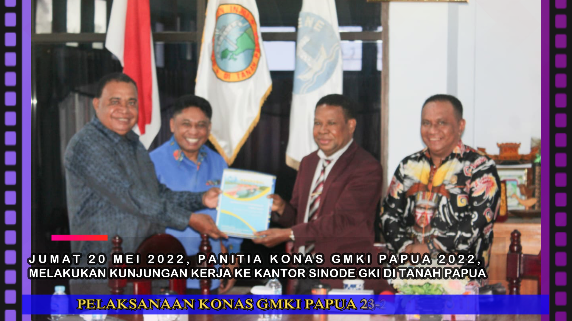 Ketua Sinode GKI Dukung Pelaksanaan KONAS GMKI 2022 di Papua. Richard (PP)