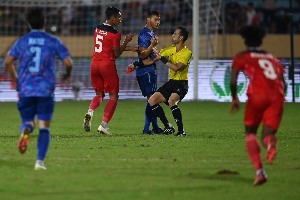 3 Pemain Kartu Merah, Timnas Indonesia U-23 Gagal Ke Final Usai Takluk dari Thailand di Semifinal SEA Games 2021.