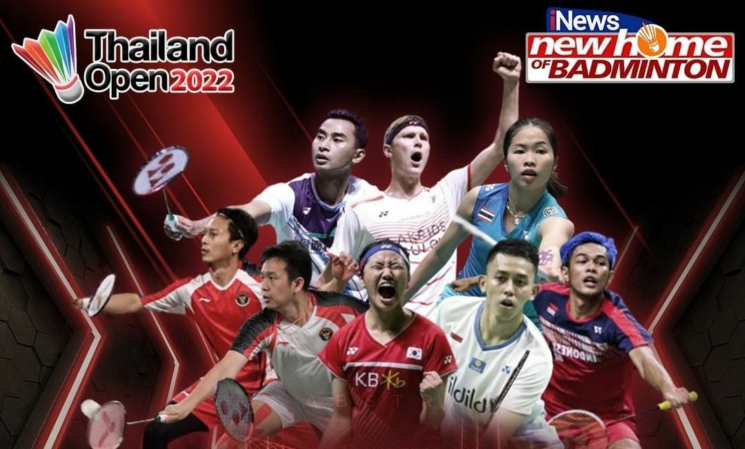 Jadwal Acara iNews Hari Ini, Sabtu 21 Mei 2022, Live Semifinal Thailand Open 2022, Fajar/Rian Siap Hadapi Malaysia