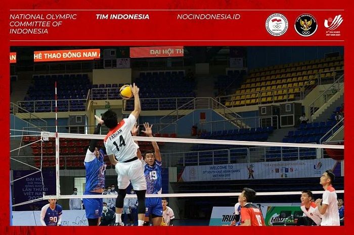  Jadwal perebutan medali emas final bola voli putra SEA Games 2022 Timnas Indonesia vs Vietnam main jam berapa, tayang di TV mana, dan link live streaming.