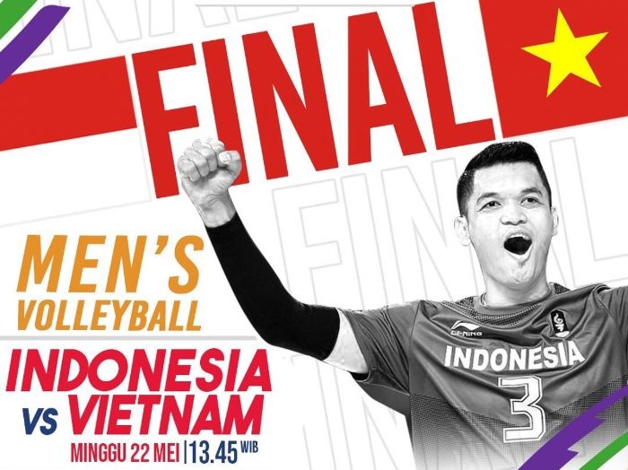 FINAL! Dukung Tim Voli Putra Indonesia di Arena SEA Games HARI INI Minggu, 22 Mei 2022