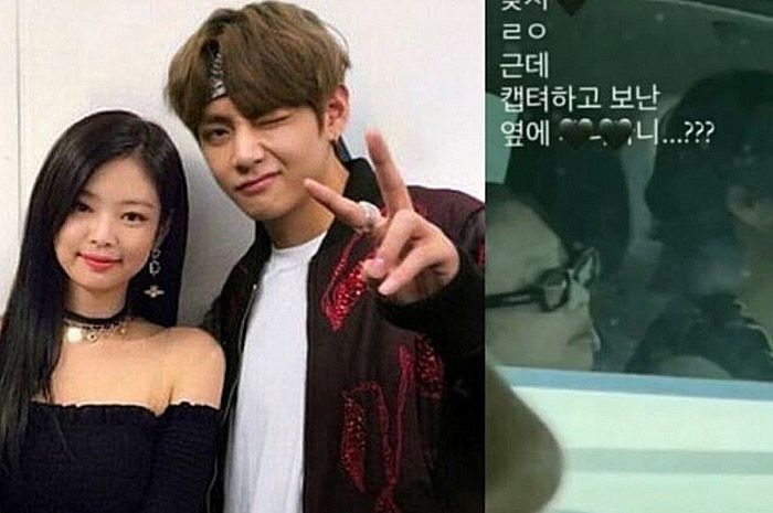 Jennie BLACKPINK Dan V BTS Dirumorkan Kencan YG Entertainment Beri Tanggapan BigHit Belum