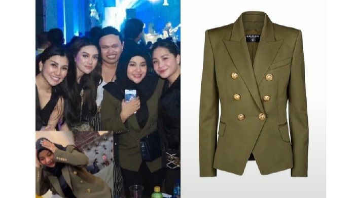 Fesyen Aurel Hermansyah Pake Blazer Double Breasted Saat Nonton Konser Jadi Sorotan, Segini Harganya