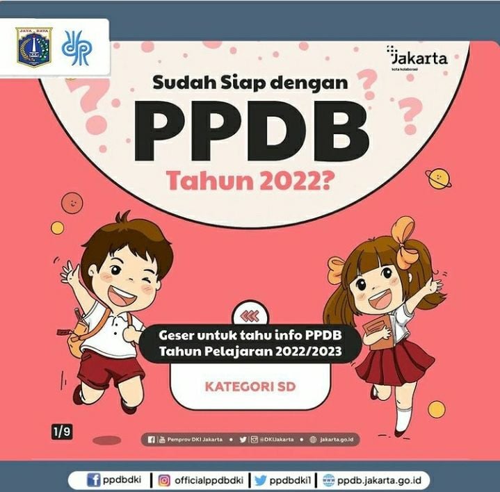 Jadwal Pendaftaran PPDB DKI Jakarta, 17 Mei Hingga 8 Juli 2022 Semua ...