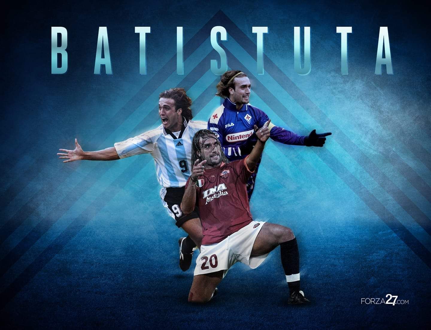 Gabriel Batistuta, top skor Timnas Argentina sepanjang masa di Piala Dunia 