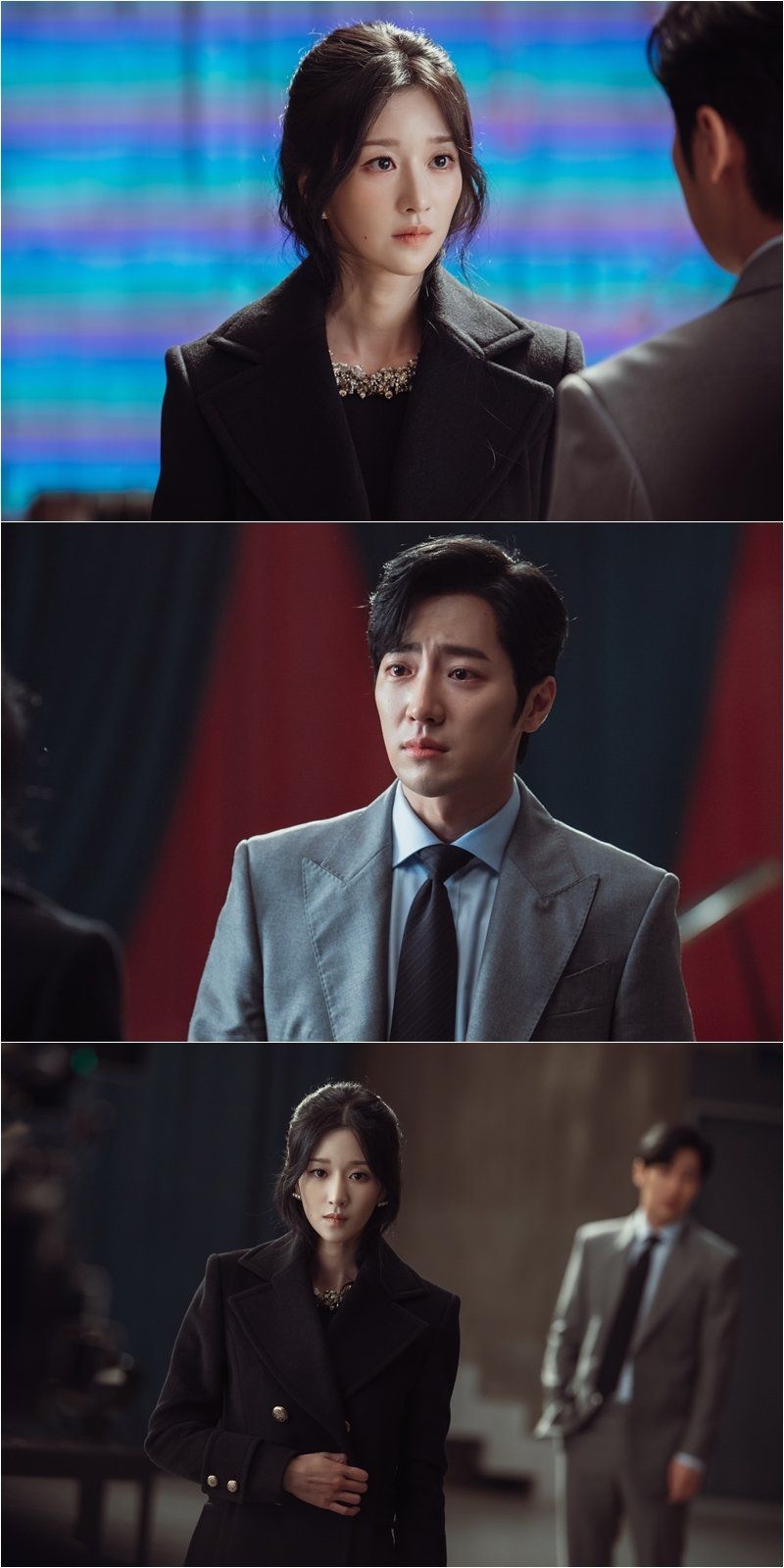 Seo Ye Ji dan Lee Sang Yeob Saling Berhadapan dengan Reaksi Berlawanan dalam Drama Mendatang 'Eve'