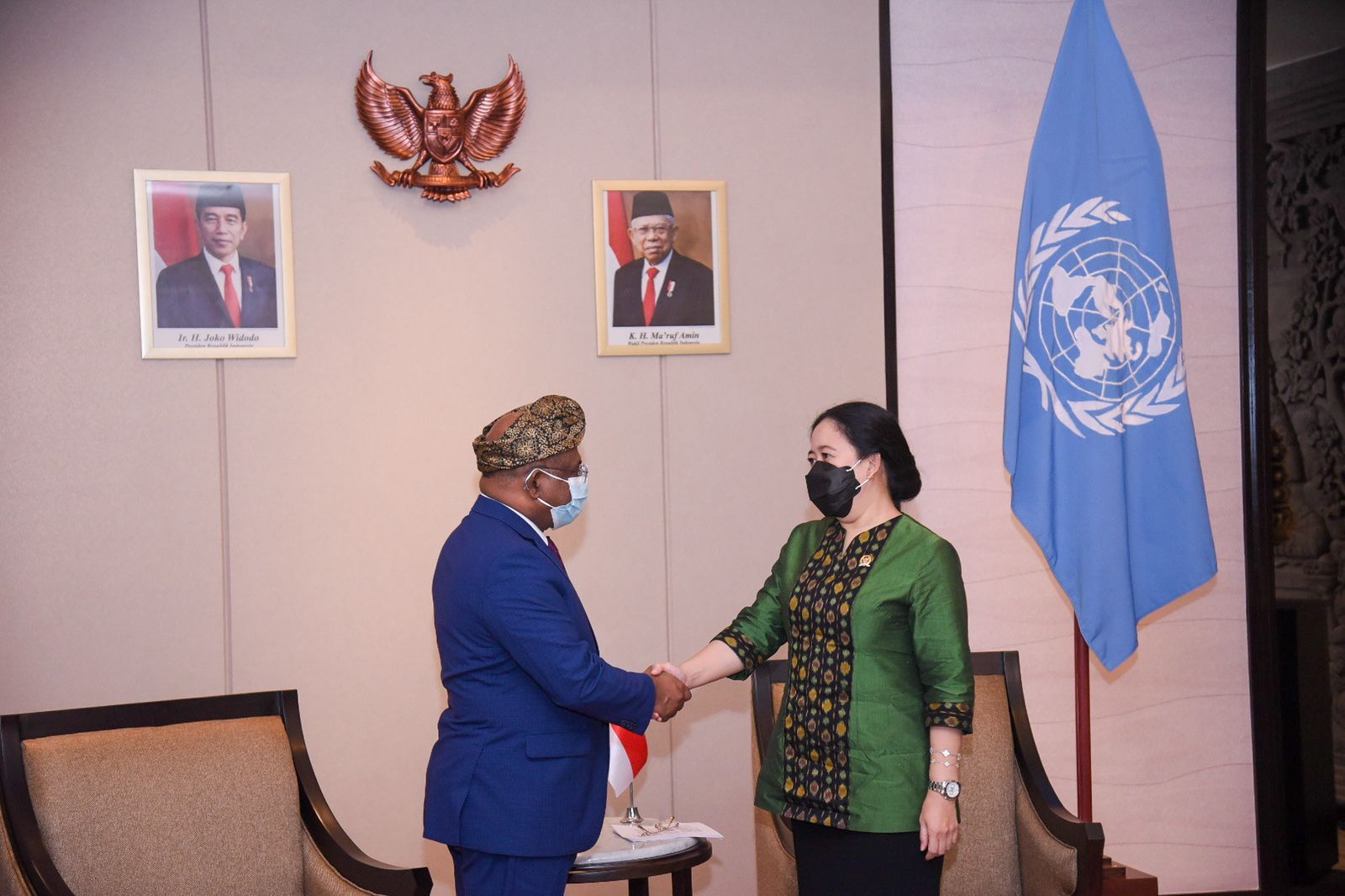 Ketua DPR RI Puan Maharani unggulkan UU TKS untuk lindungi perempuan saat bertemu Presiden Majelis Umum PBB.