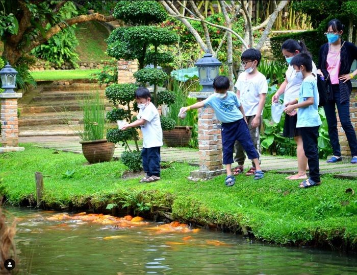 Pesona tempat wisata The Le Hu Garden, salah satu destinasi wisata andalan Sumatera Utara