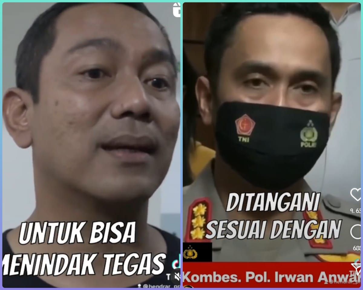 Pernyataan Walikota Semarang, Hendrar Prihadi dan Kapolrestabes Semarang Kombes Pol Irwan Anwar.