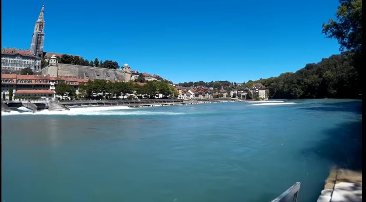  Indahnya Sungai Aare yang Eksotik dan Terpanjang di Swiss, TKP Anak Ridwan Kamil Hilang Saat Berenang  