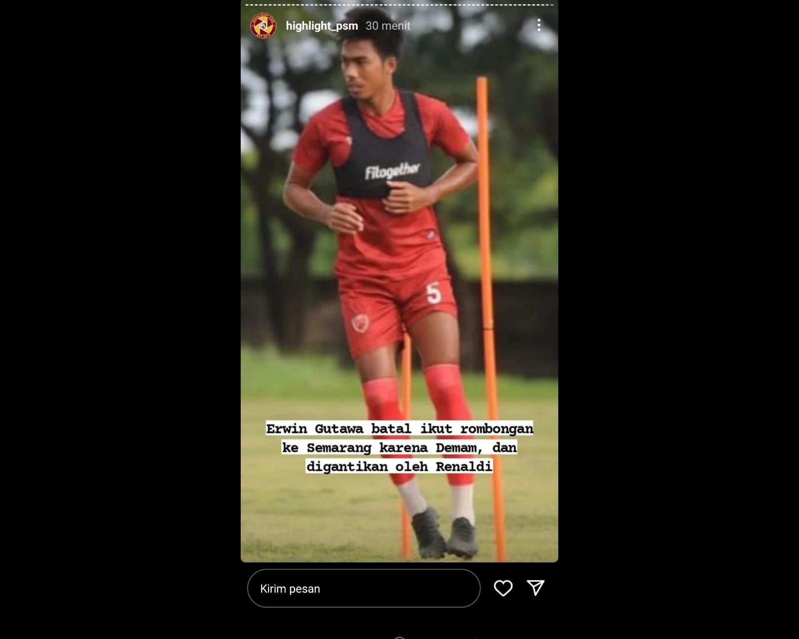 Erwin Gutawa batal ikut ke laga uji coba PSIS Semarang vs PSM Makassar