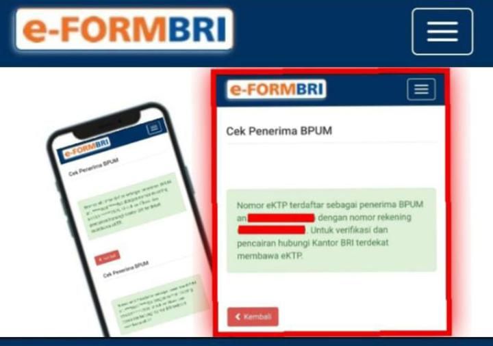 Cek Penerima BLT UMKM Rp600 Ribu dan Cara Cairkan BPUM 2022 melalui Link eform.bri.co.id Bukan banpresbpum.id