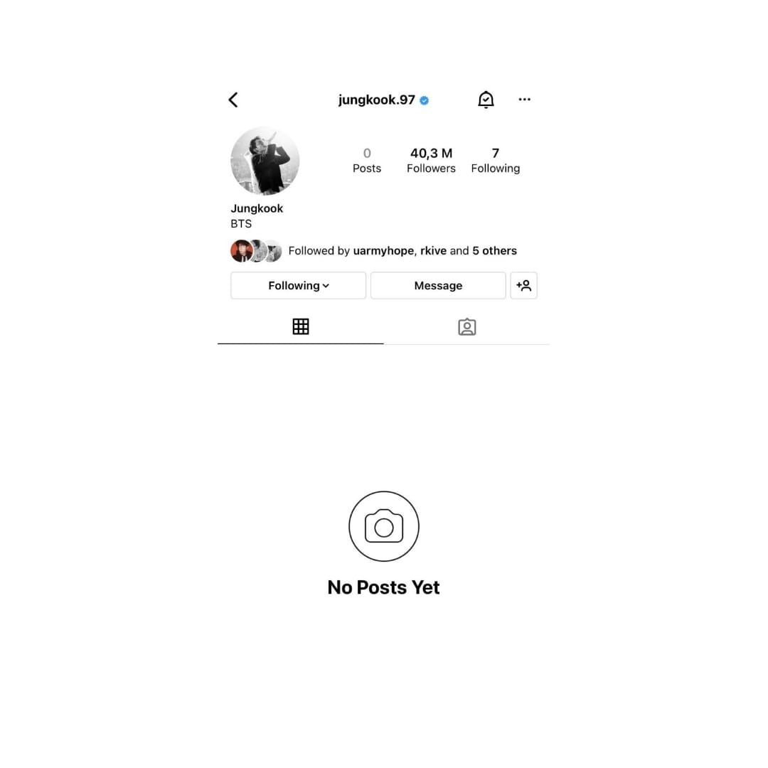 Postingan Instagram Jungkook BTS