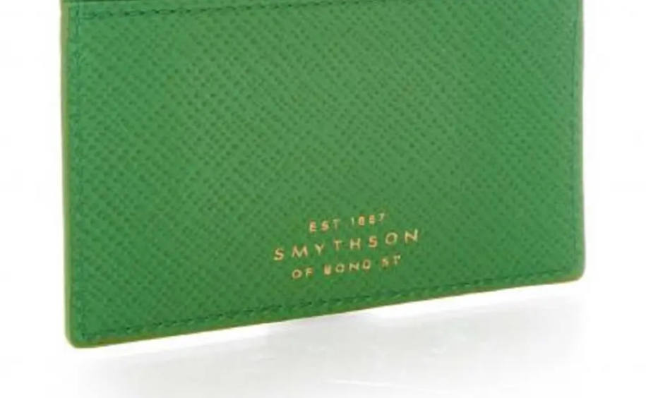 Card holder - Smythson Panama Leather Card Holder