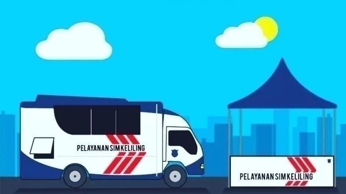 Ilustrasi SIM Keliling Kabupaten Cirebon, 29 Maret 2023.