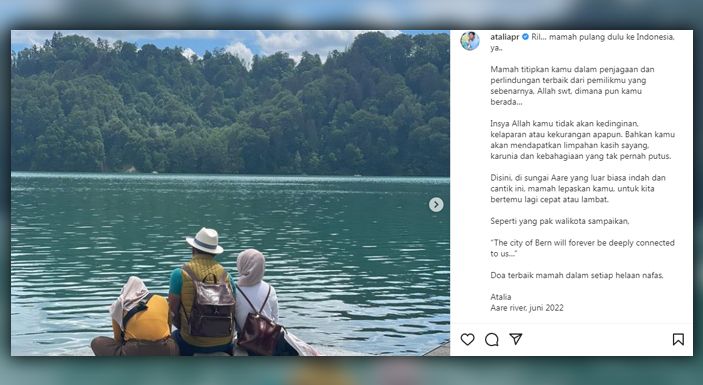 Unggahan mengaharukan Atalia Praratya dan Ridwan Kamil yang akan pulang ke Indonesia ditengah pencarian Eril