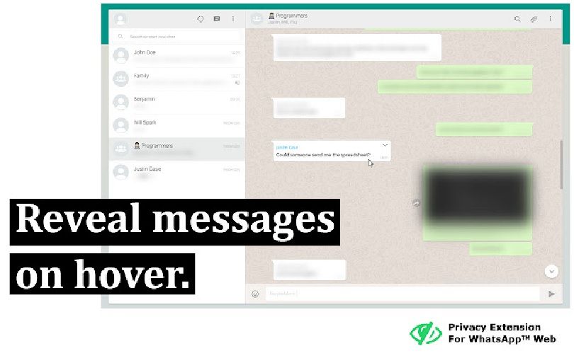 Begini cara tampilkan pesan blur di WhatsApp Web atau pesan chat WA 2022.