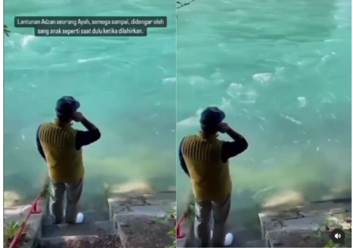 Viral! Ridwan Kamil Lantunkan Adzan di Sungai Aare Swiss, Sebelum Putuskan Pulang ke Indonesia