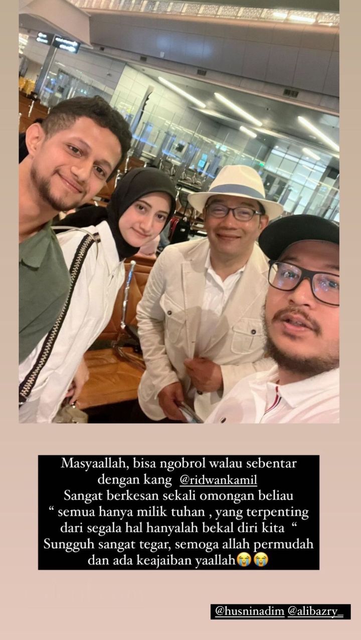 Fitri Bazri Kena Semprot, Usai Ajak Selfie Ridwan Kamil yang Tengah Berduka di Bandara