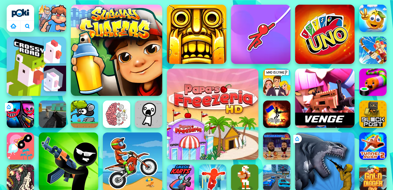 Main Game Gratis Tanpa Download di Poki Games, Bisa Lewat HP atau PC