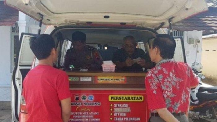 Ilustrasi Samsat Keliling