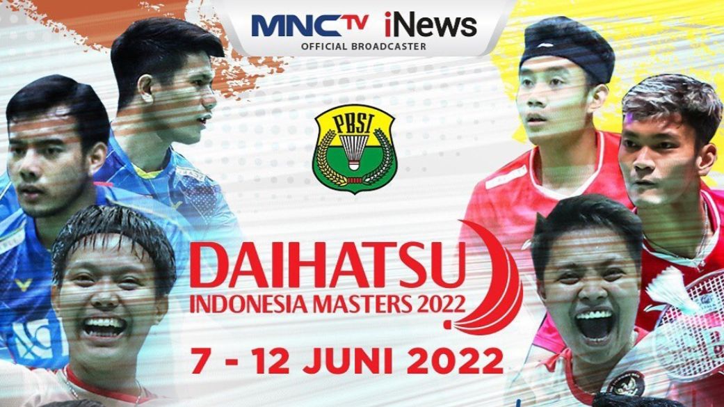 Jadwal Indonesia Masters 2022 Babak Pertama Hari Ini, Duel Panas Tunggal Putra, Ginting vs Kunlavut, Vito vs Axelsen