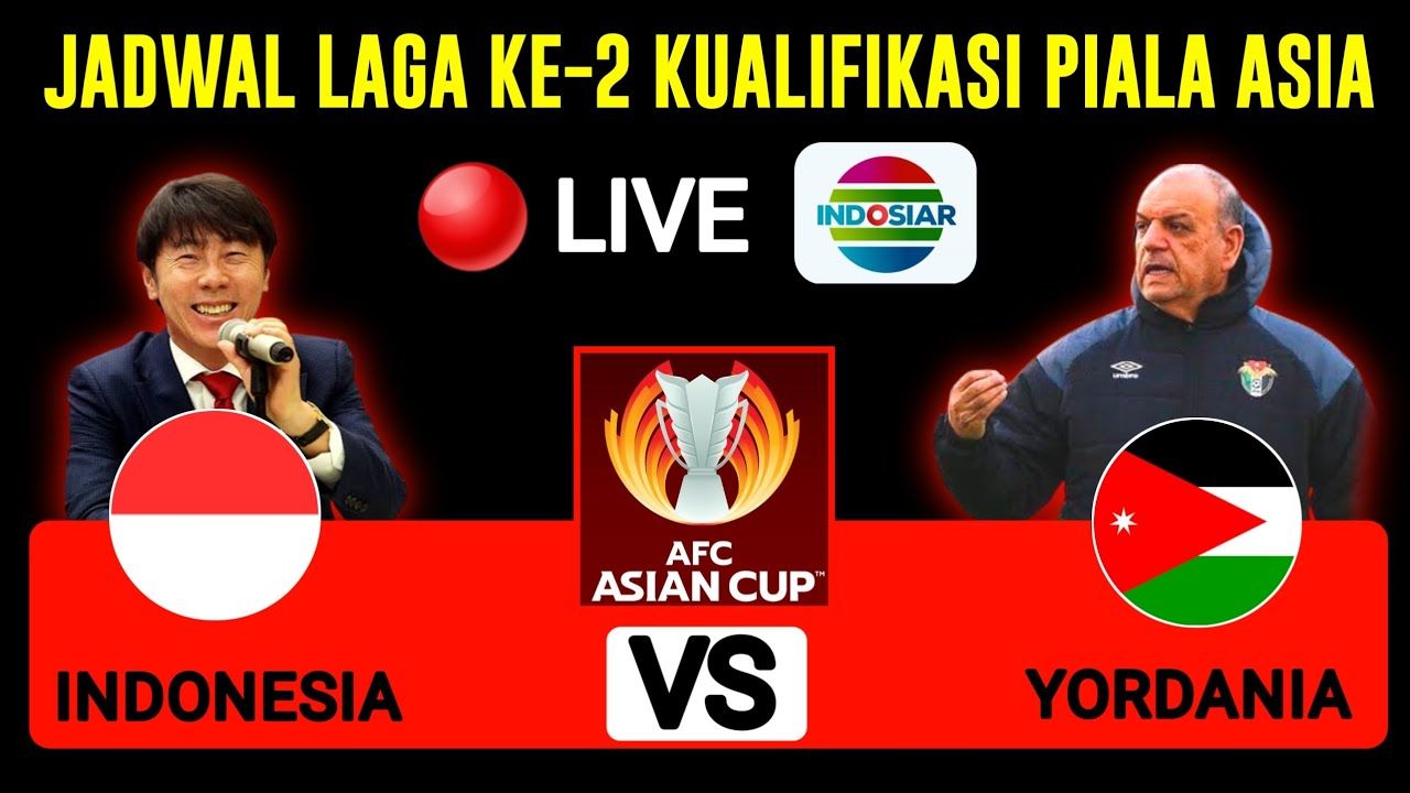 Kualifikasi Afc Asian Cup 2023 Timnas Indonesia Vs Yordania Kemenangan Menjadi Syarat Lolos 2028