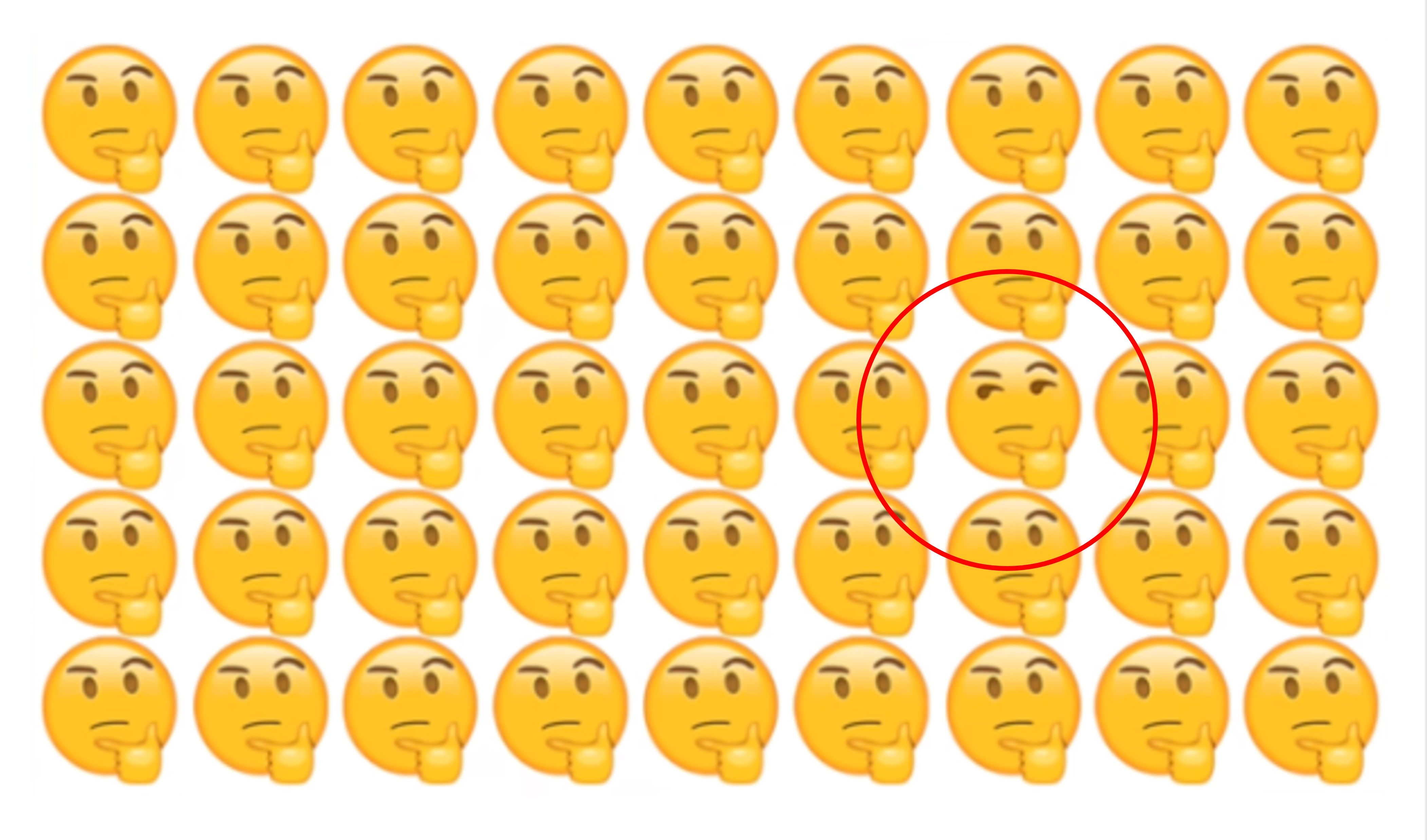 Ternyata disini letak emoji wajah yang menyebalkan.*