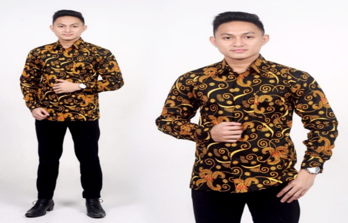 Model Baju Batik Kantor Pria Modern