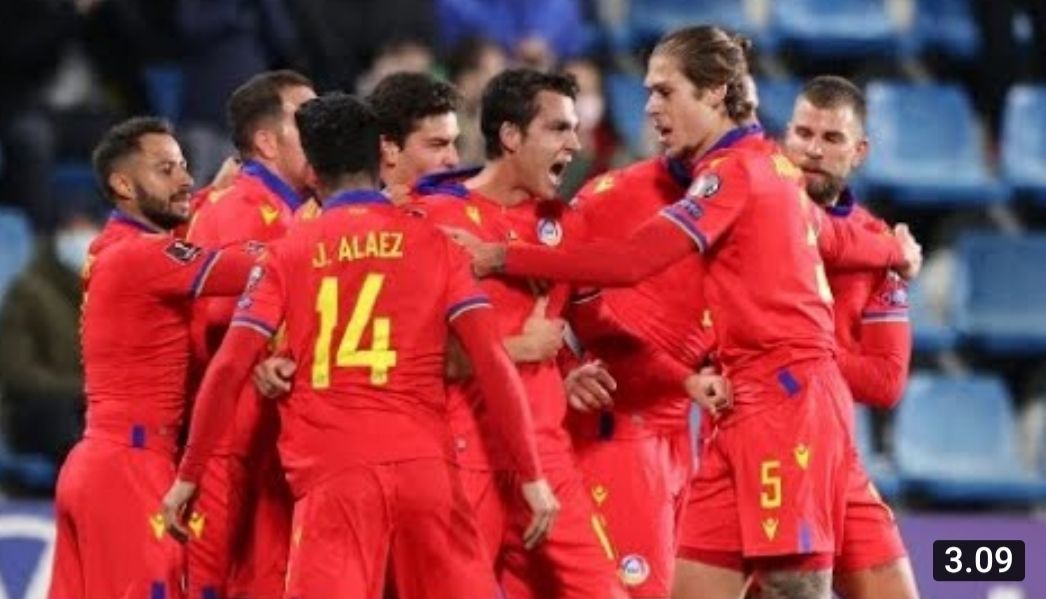 Pertandingan Andorra 2-1 Liechtenstein 