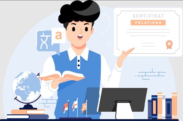 Ilustrasi - Masyarakat login prakerja.go.id untuk dapatkan uang Rp7 juta sebulan tanpa daftar Kartu Prakerja gelombang 33.