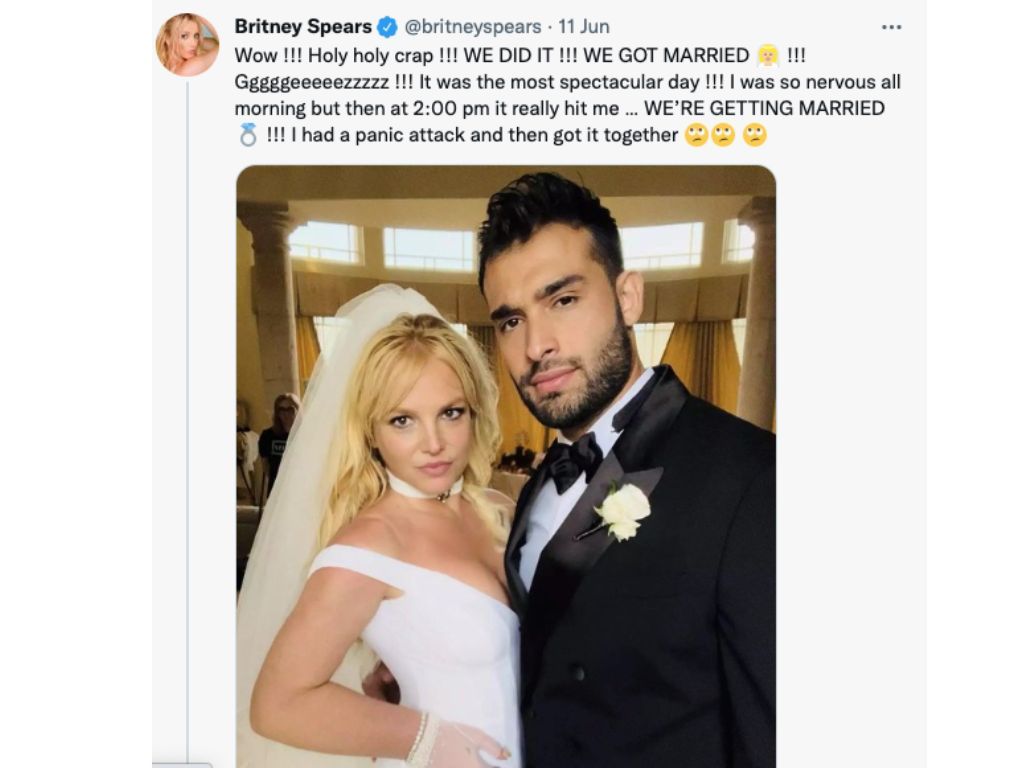 Akhirnya Britney Spears Menikahi Kekasihnya Sam Asghari, Intip ...