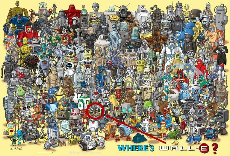Jawaban tes IQ cari Wall-E