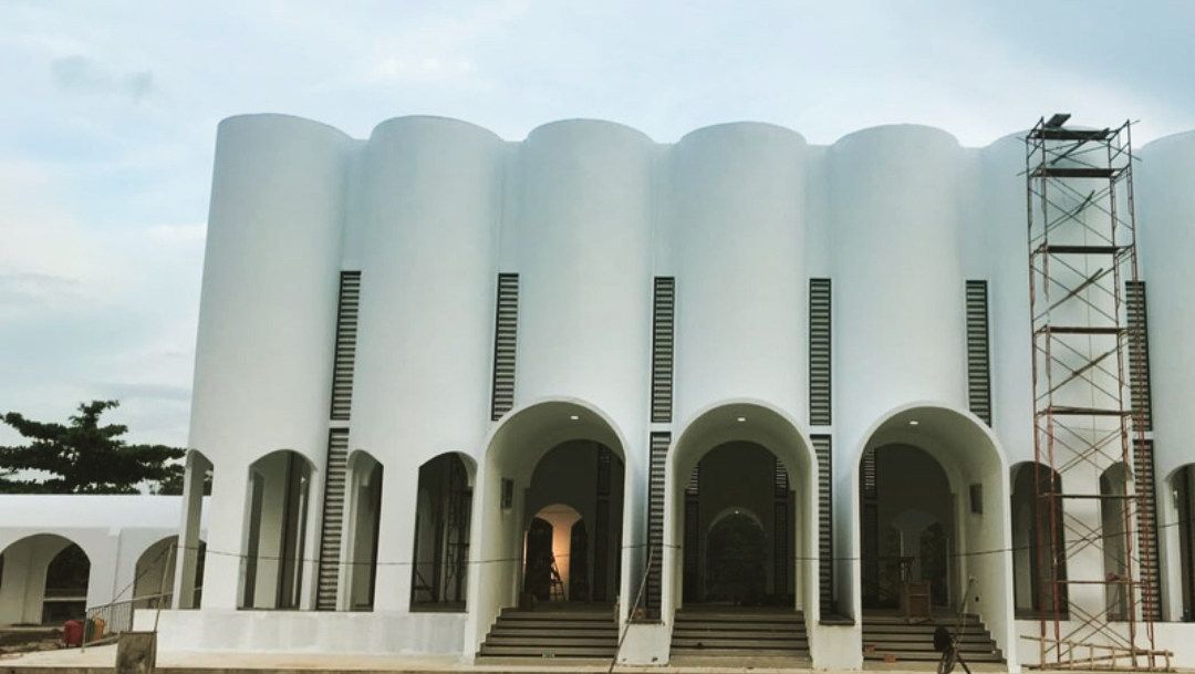 Masjid Polda Bangka Belitung karya arsitektur Ridwan Kamil